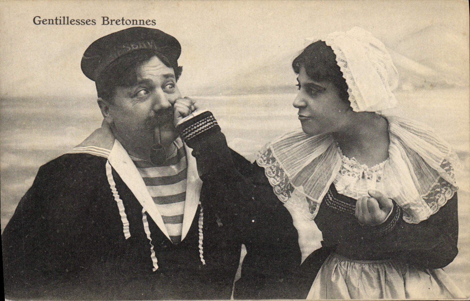 CPA Folklore Gentillesses bretonnes