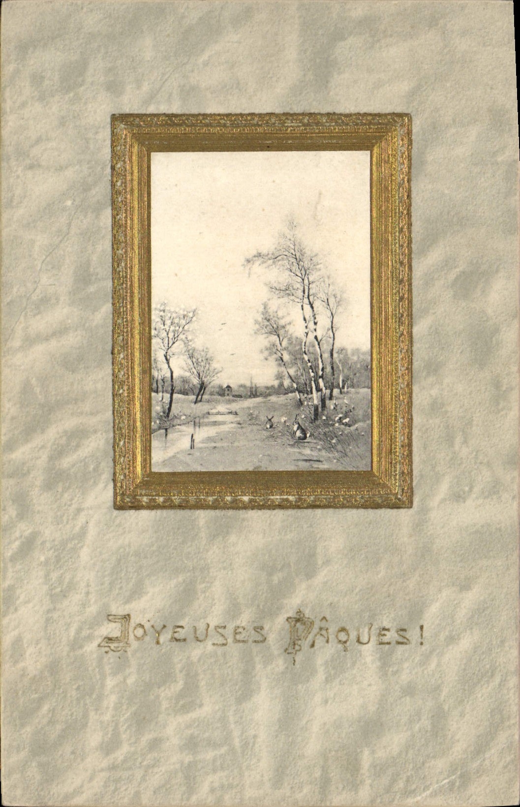 CPA Fantaisie Paysage 