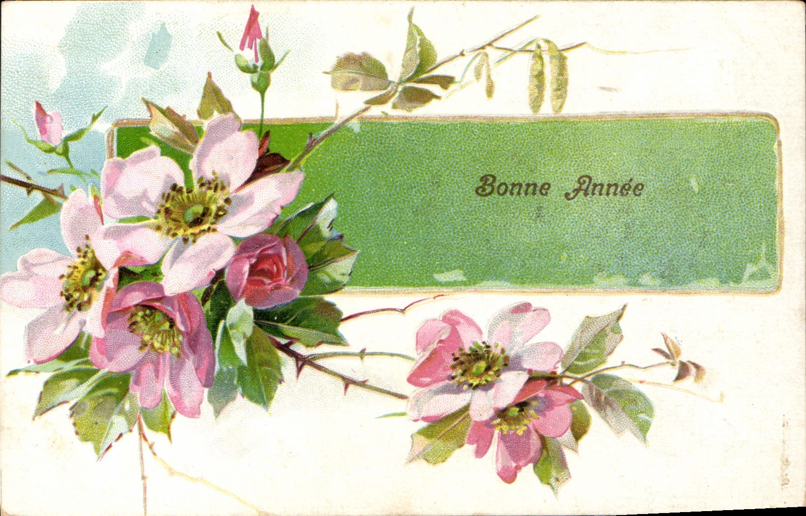 CPA Fantaisie Fleurs 