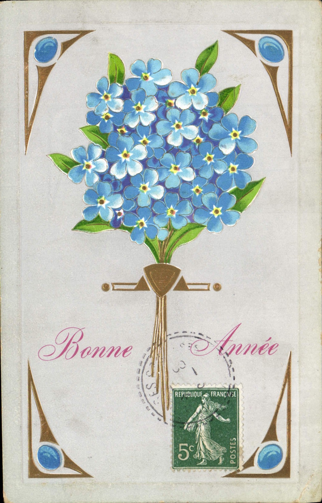 CPA Fantaisie Fleurs 