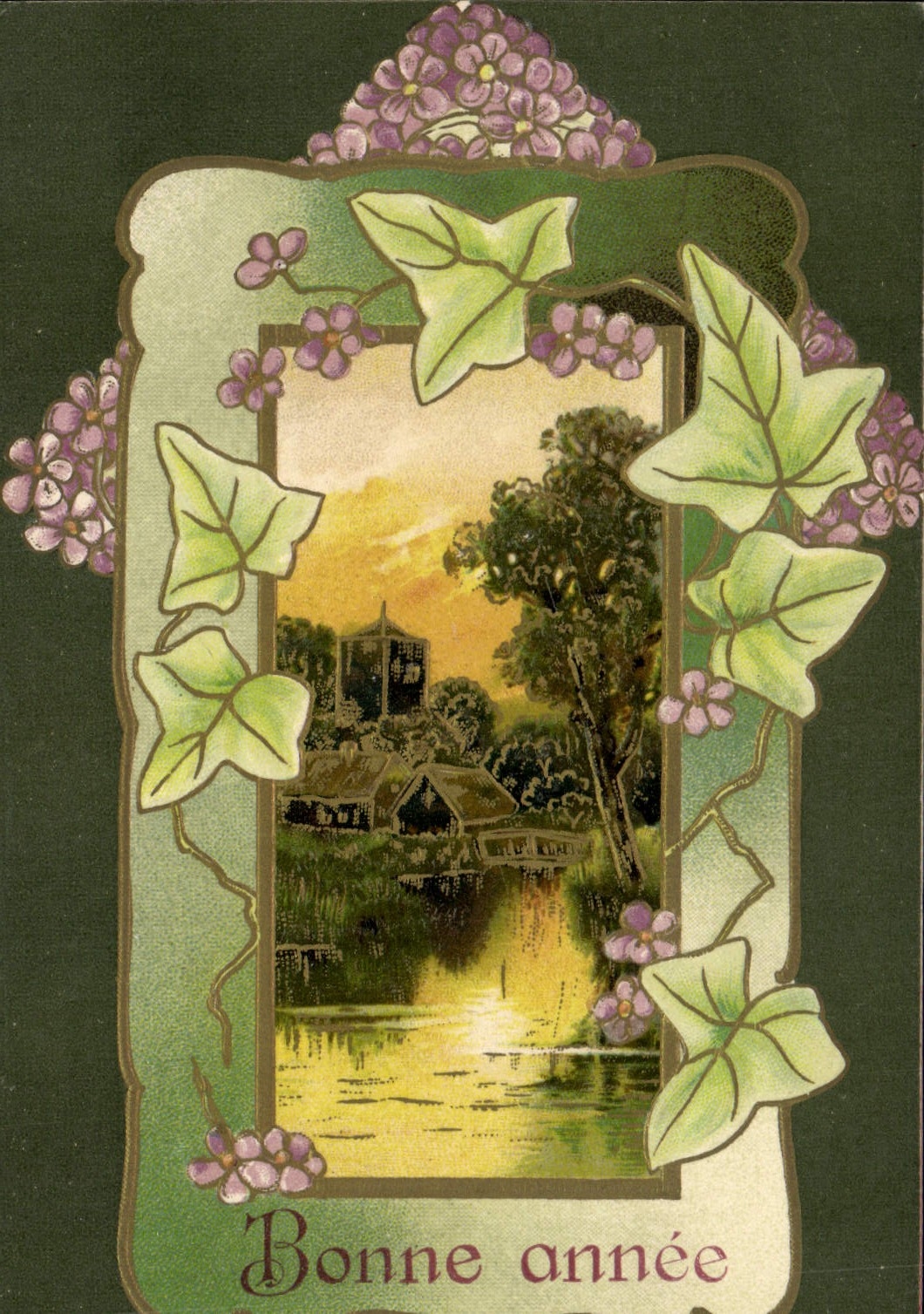 CPA Fantaisie Fleurs 