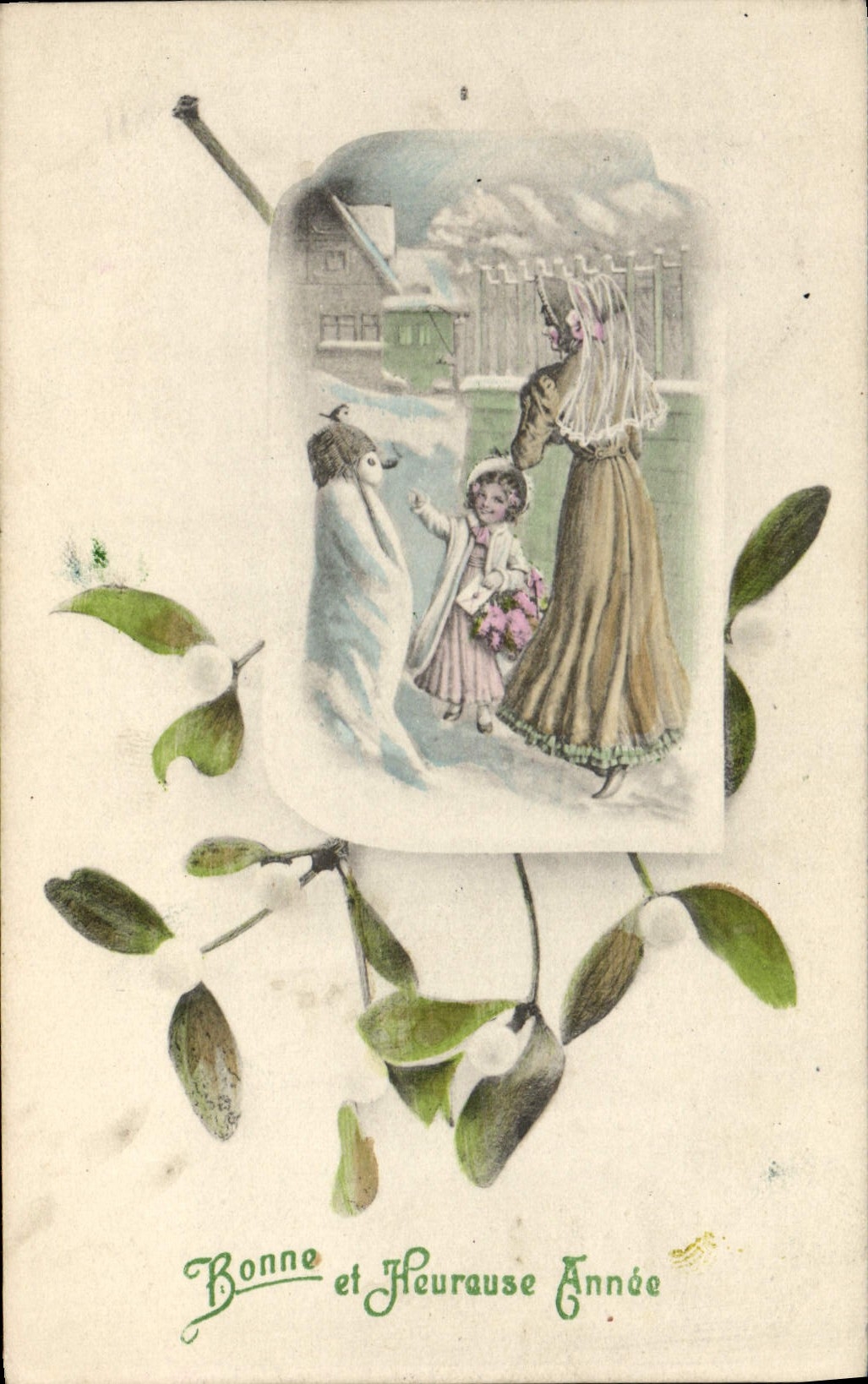 CPA Fantaisie Enfants Femme