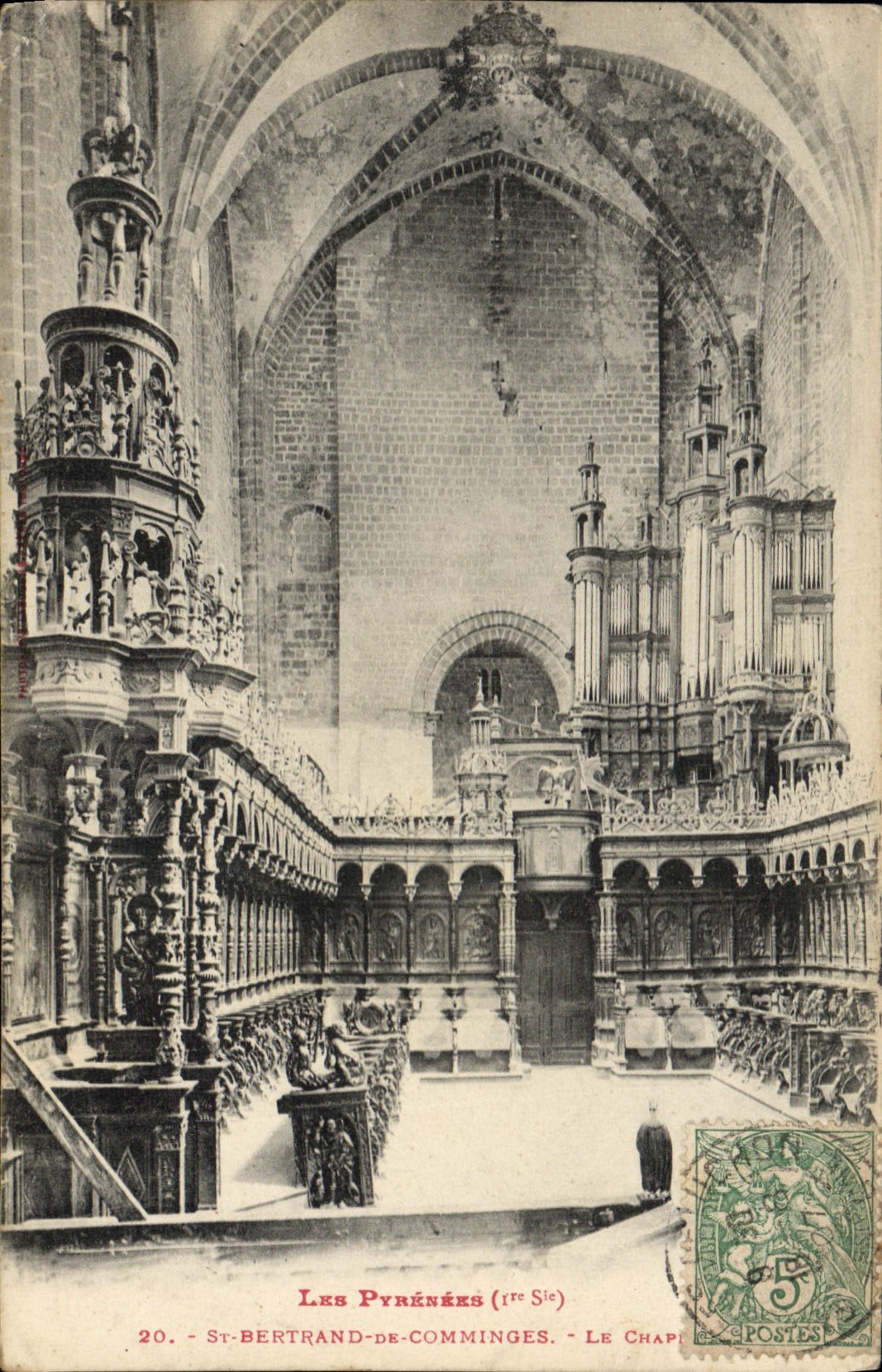 Postal Órgano San Beltrán de Comminges