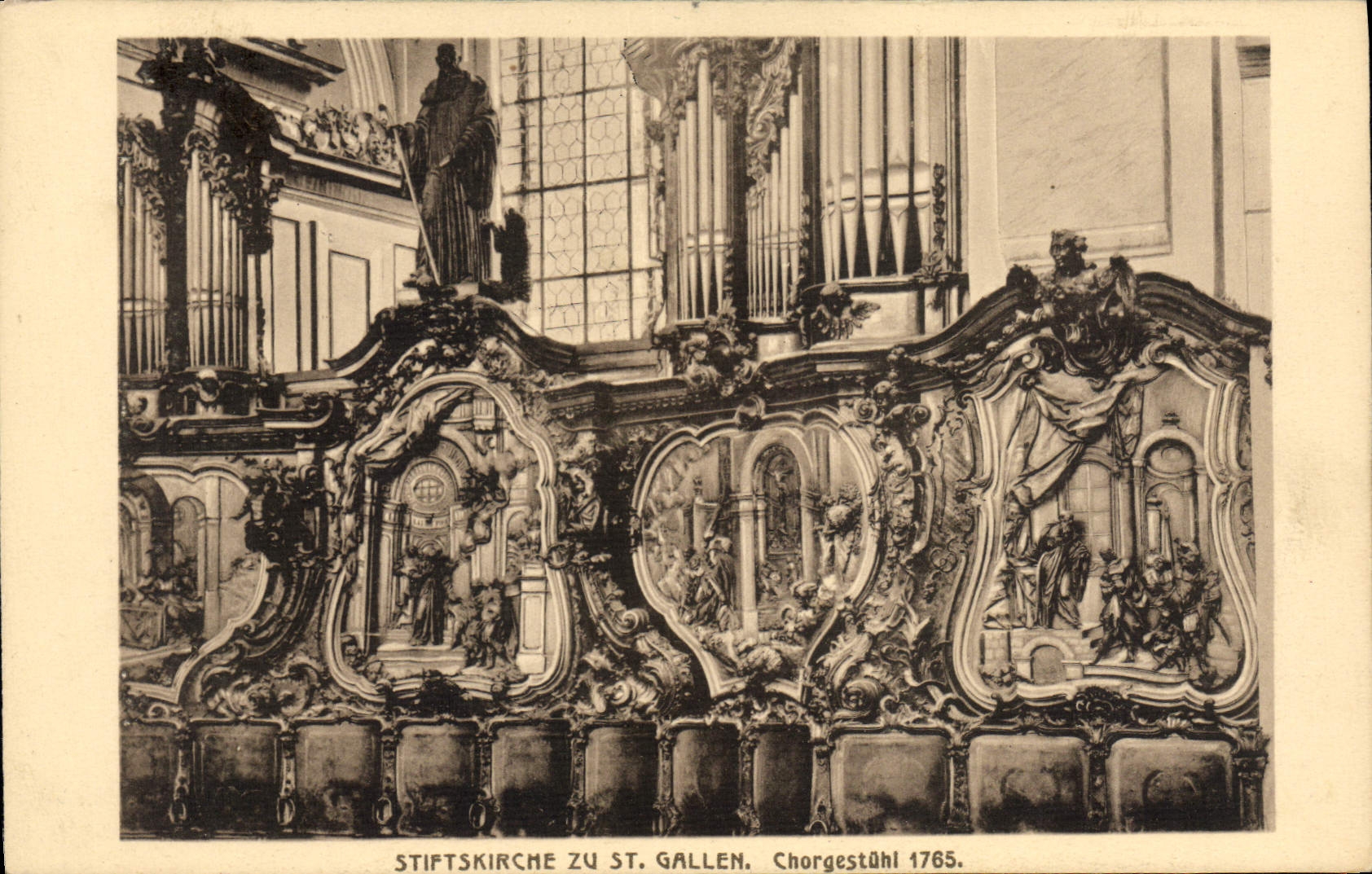 Postal Órgano St Gallen