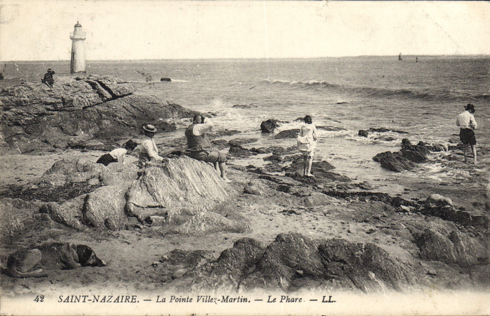 Postal PHARE Saint Nazaire la Punta Villez Martin