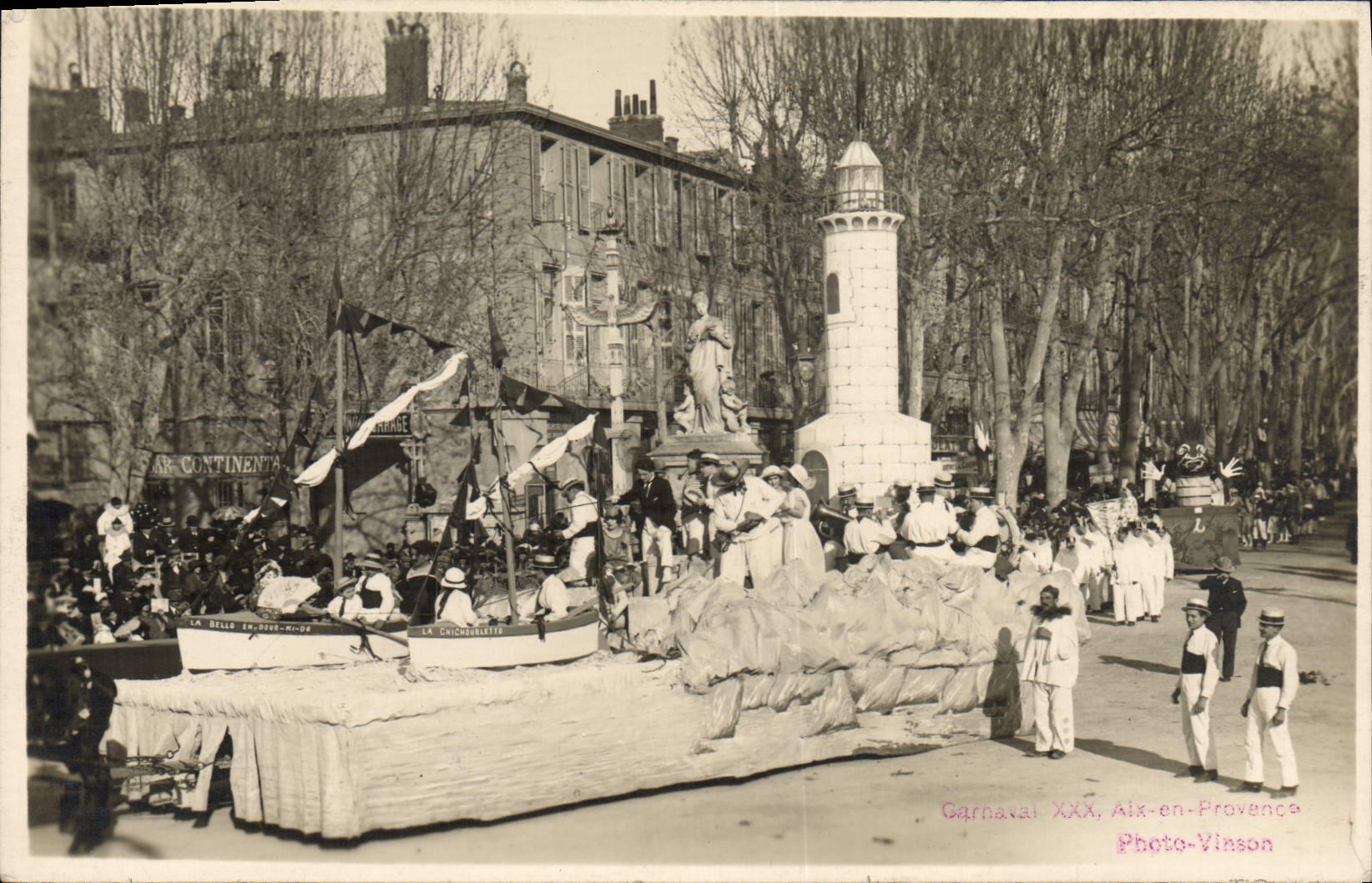 Postal PHARE Carnaval XXX Aix en Provence