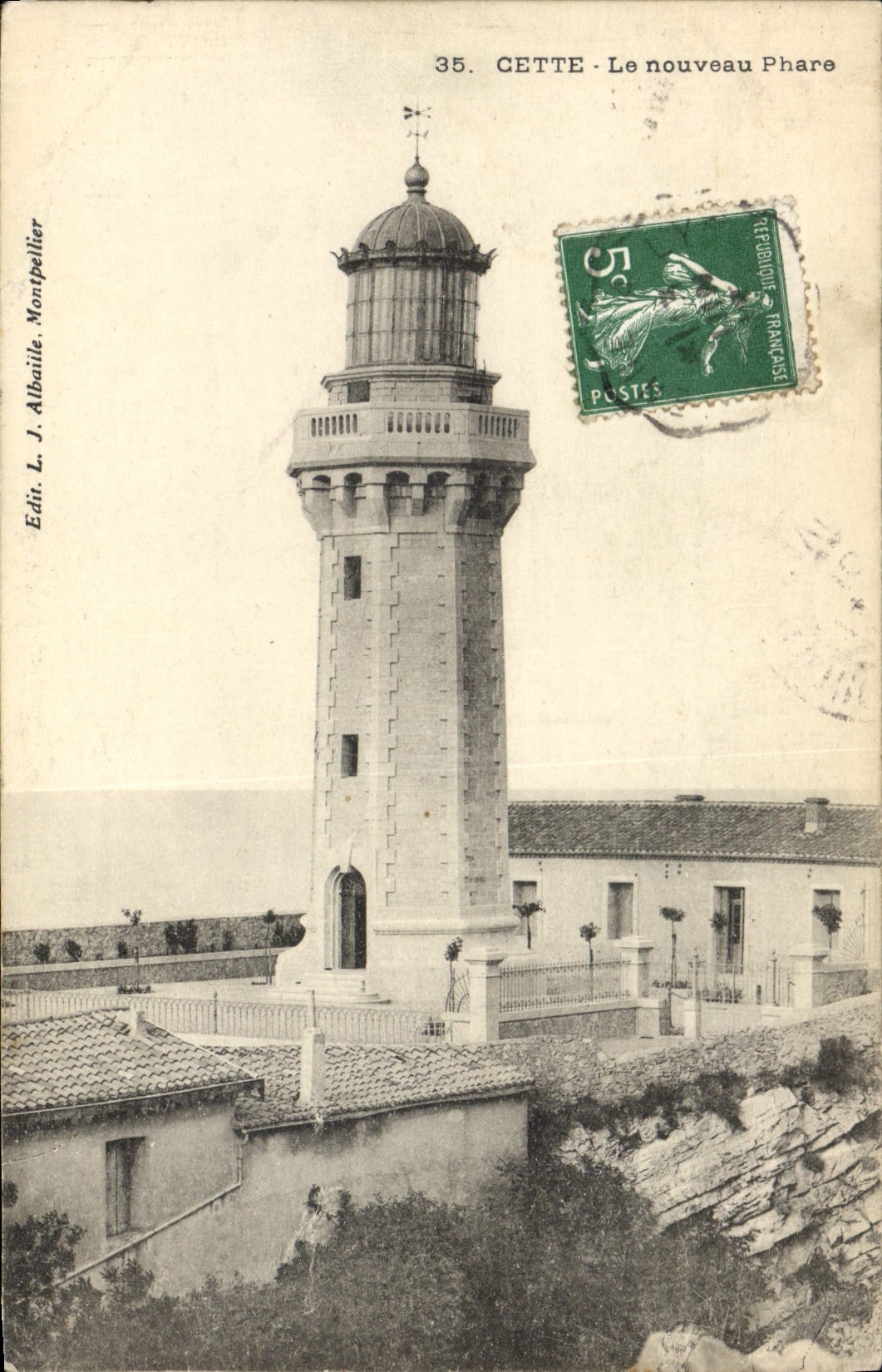 CPA Cette Le nouveau Phare 