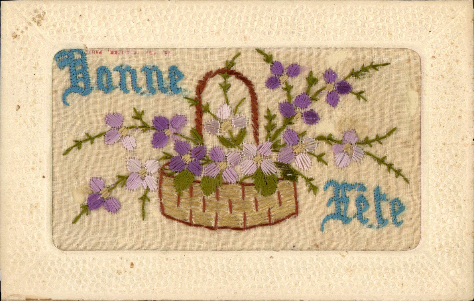 CPA Fantaisie Toilee 