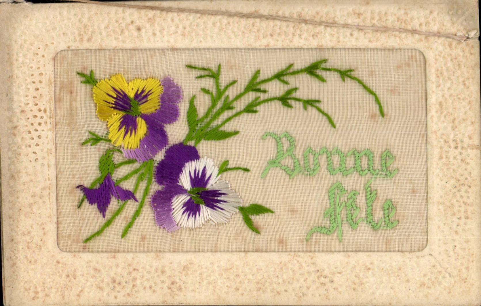 CPA Fantaisie Toilee 