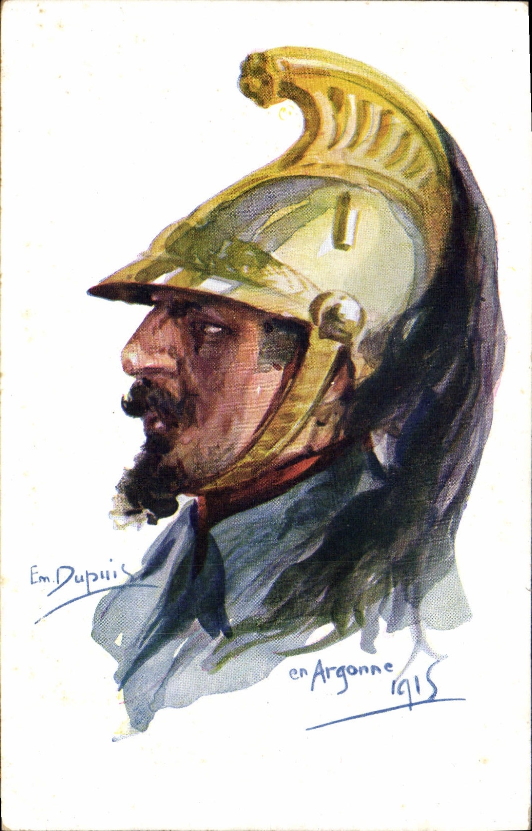 CPA Fantaisie Illustrateur Dupuis Militaria
