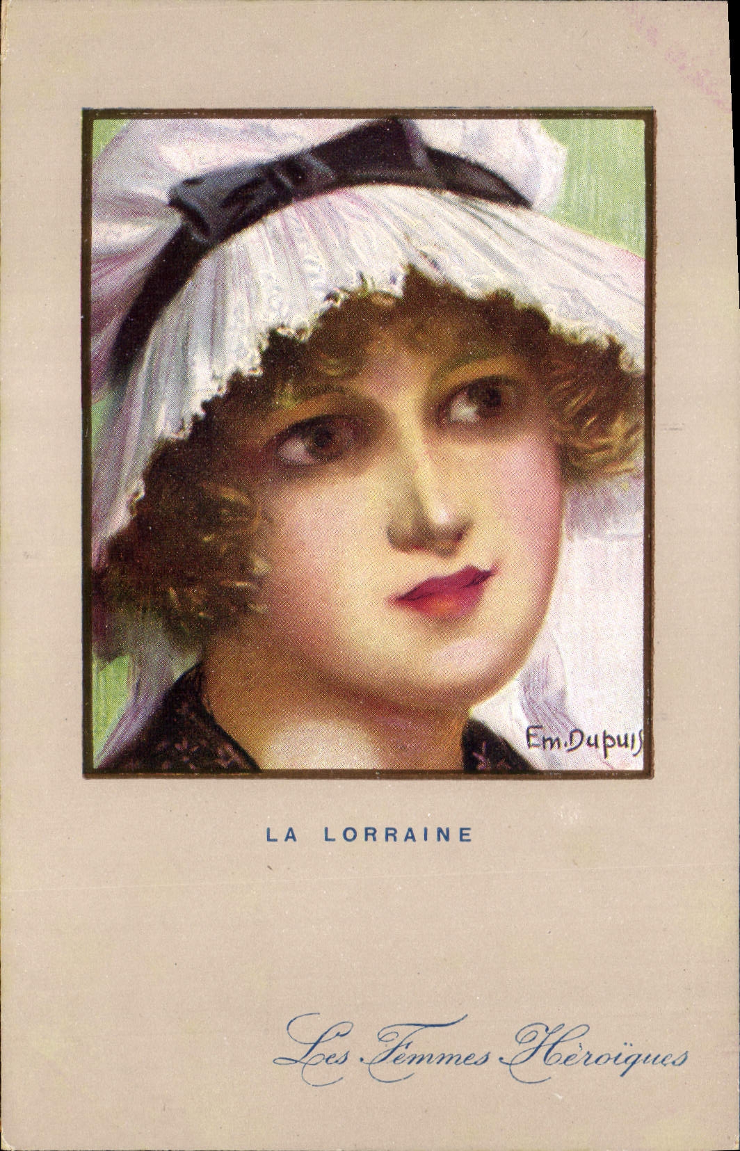 Postal Fantasia Ilustrador Dupuis Lorena