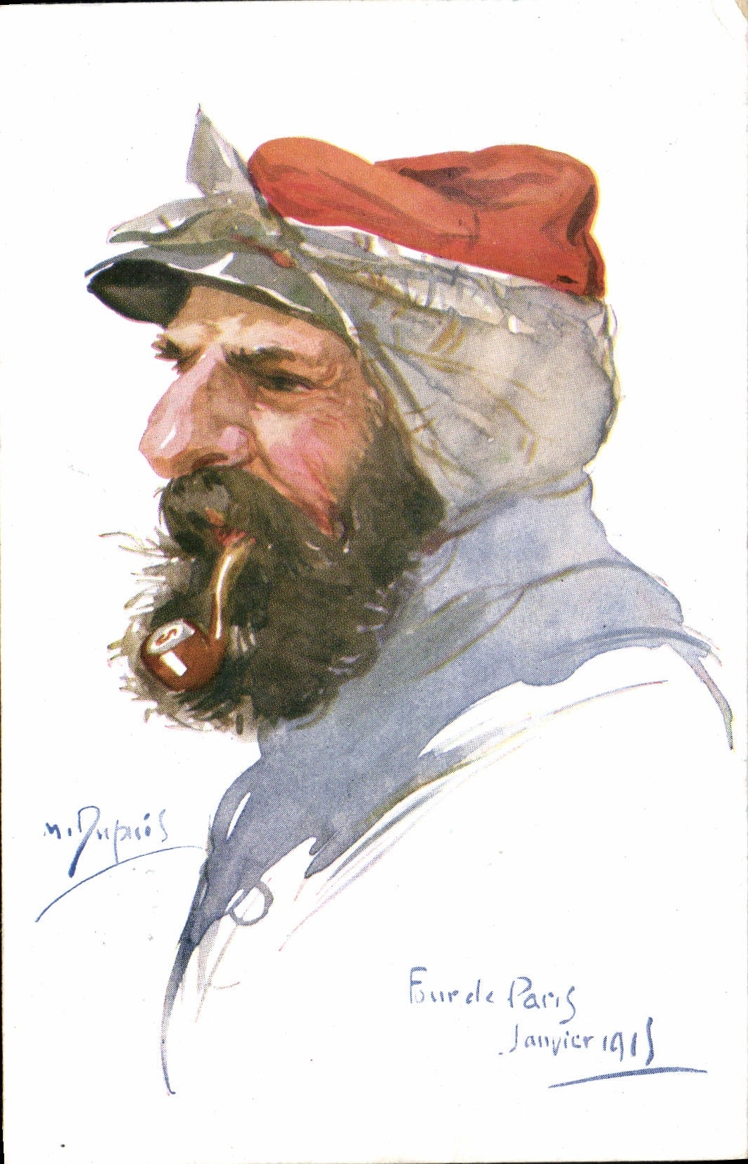 CPA Fantaisie Illustrateur Dupuis Militaria