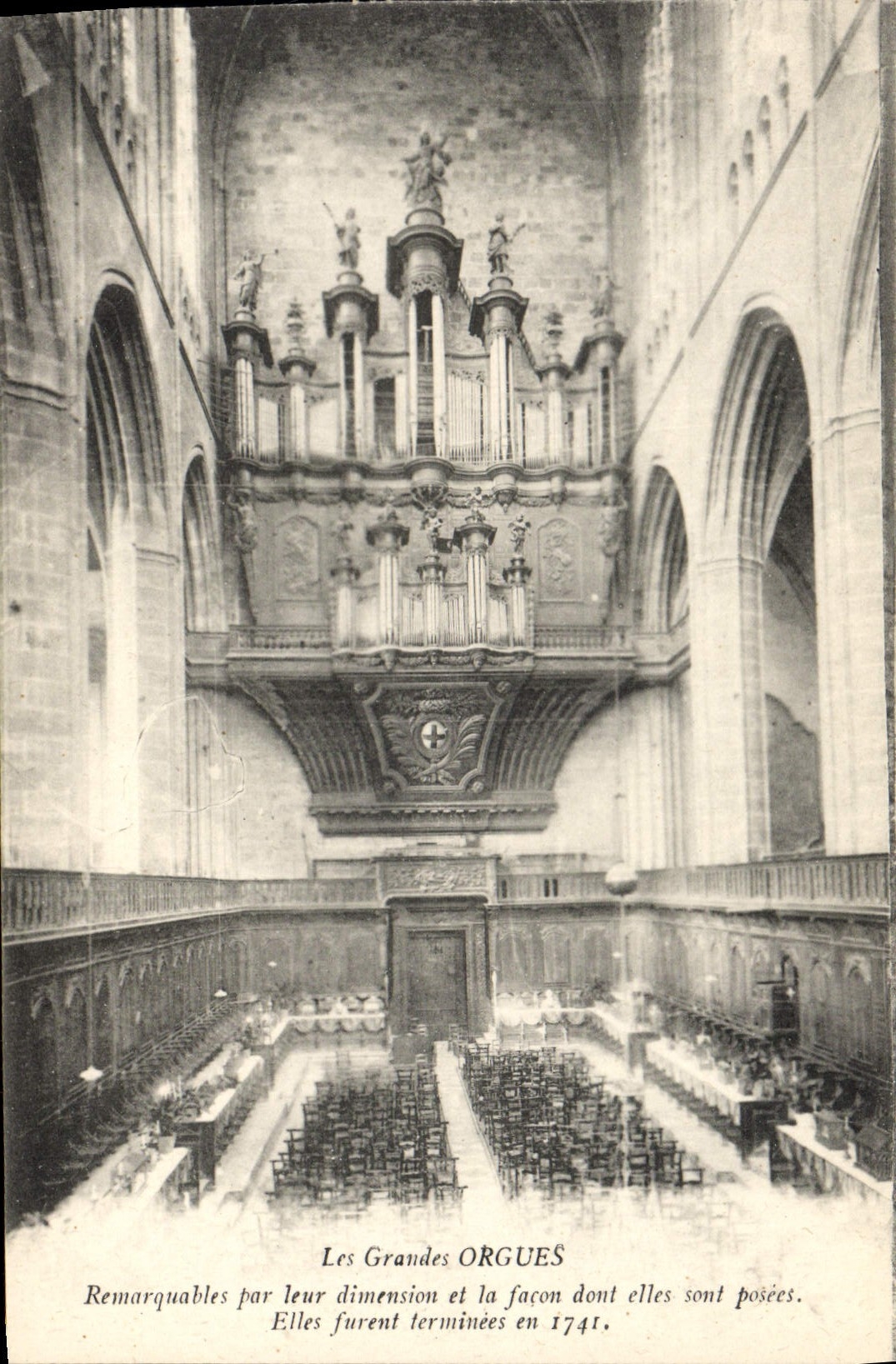 Postal Órgano los grandes órganos