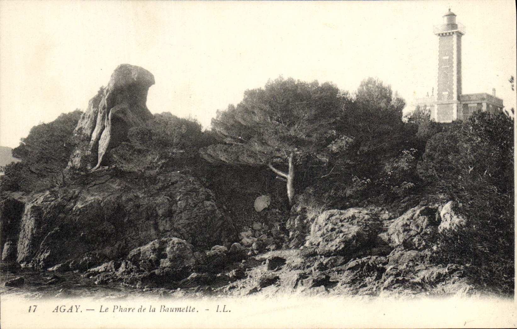 CPA Phare de la Baumette Agay