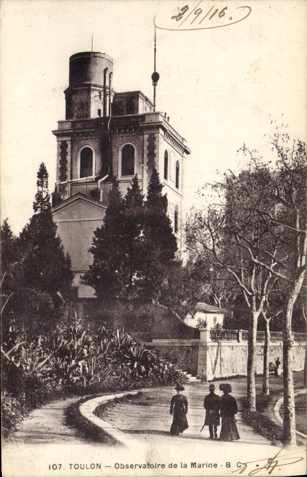 CPA Phare Toulon Observatoire de la marine 