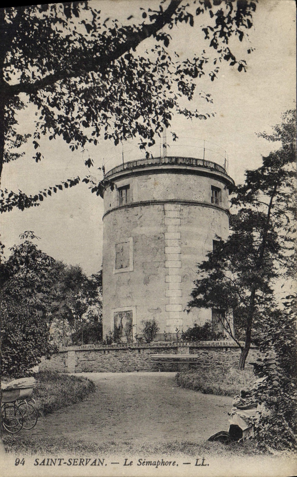 CPA Saint Servan Le Semaphore 