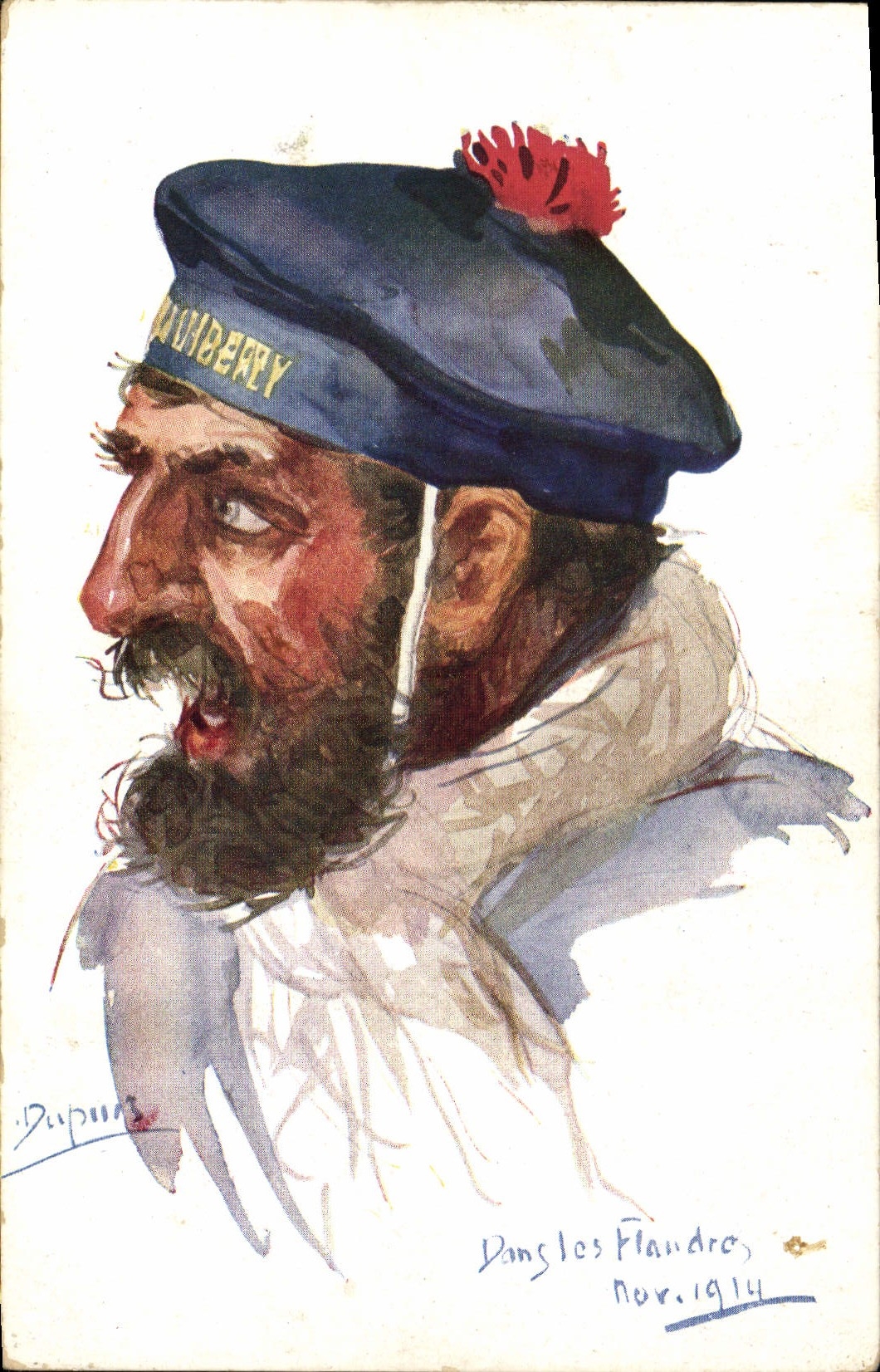 CPA Fantaisie Illustrateur Dupuis Militaria