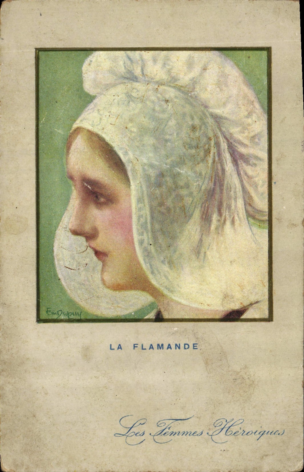 CPA Fantaisie Illustrateur Dupuis La Flamande