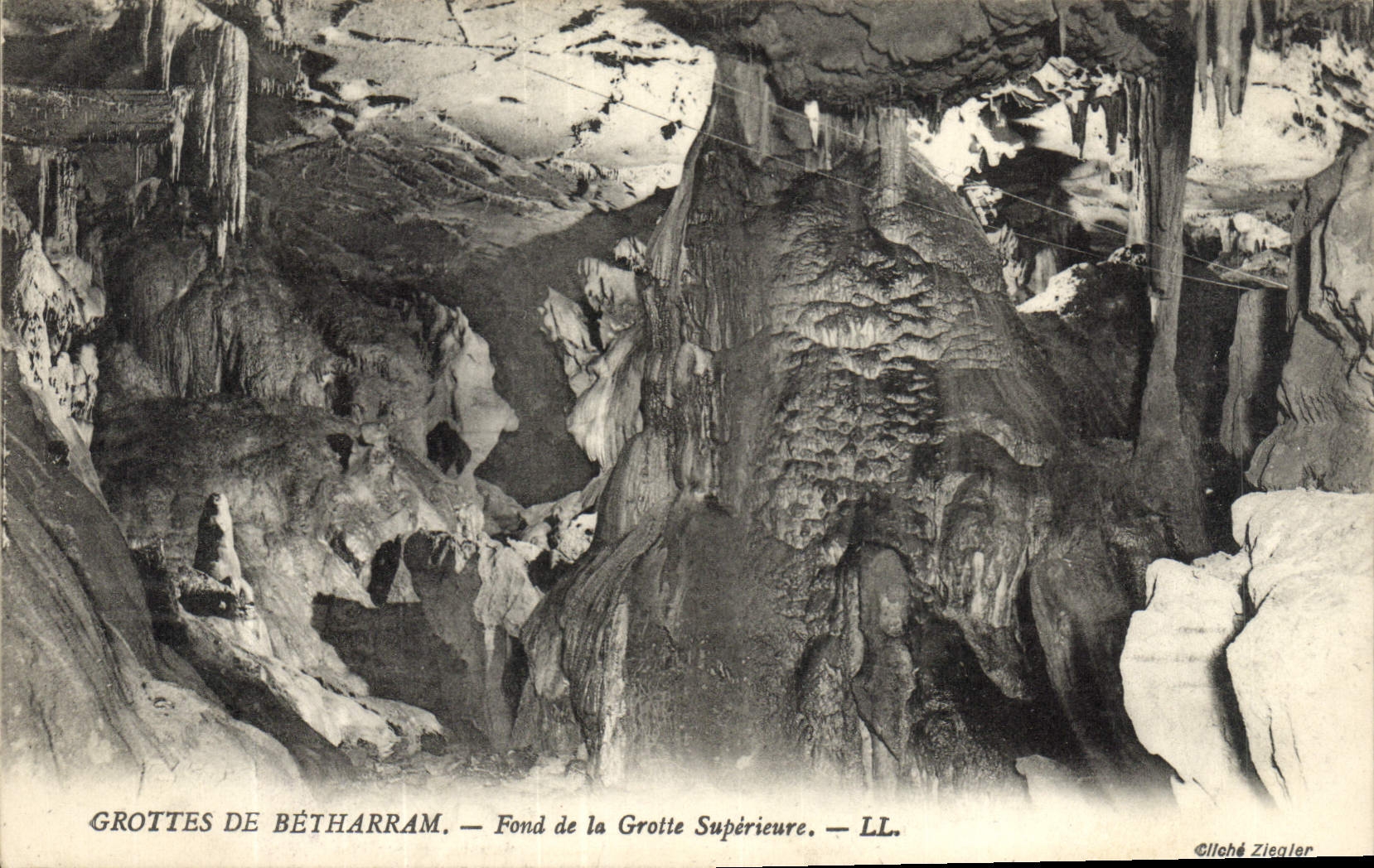 CPA Grotte Grottes de Betharram Fond de la grotte superieure 