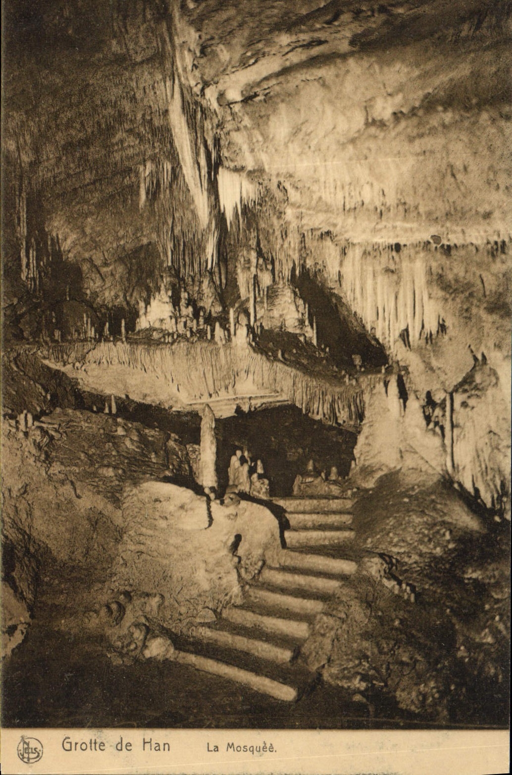 CPA Grotte de Han La mosquee Grottes 