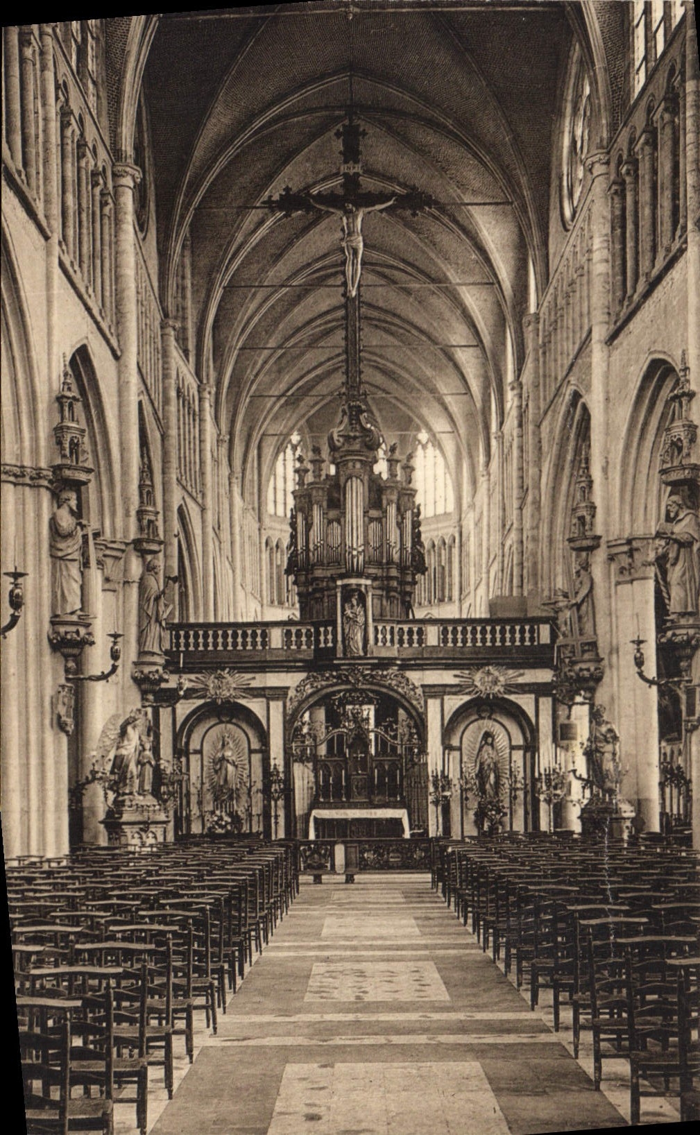 CPA Orgue Bruges Eglise Notre Dame