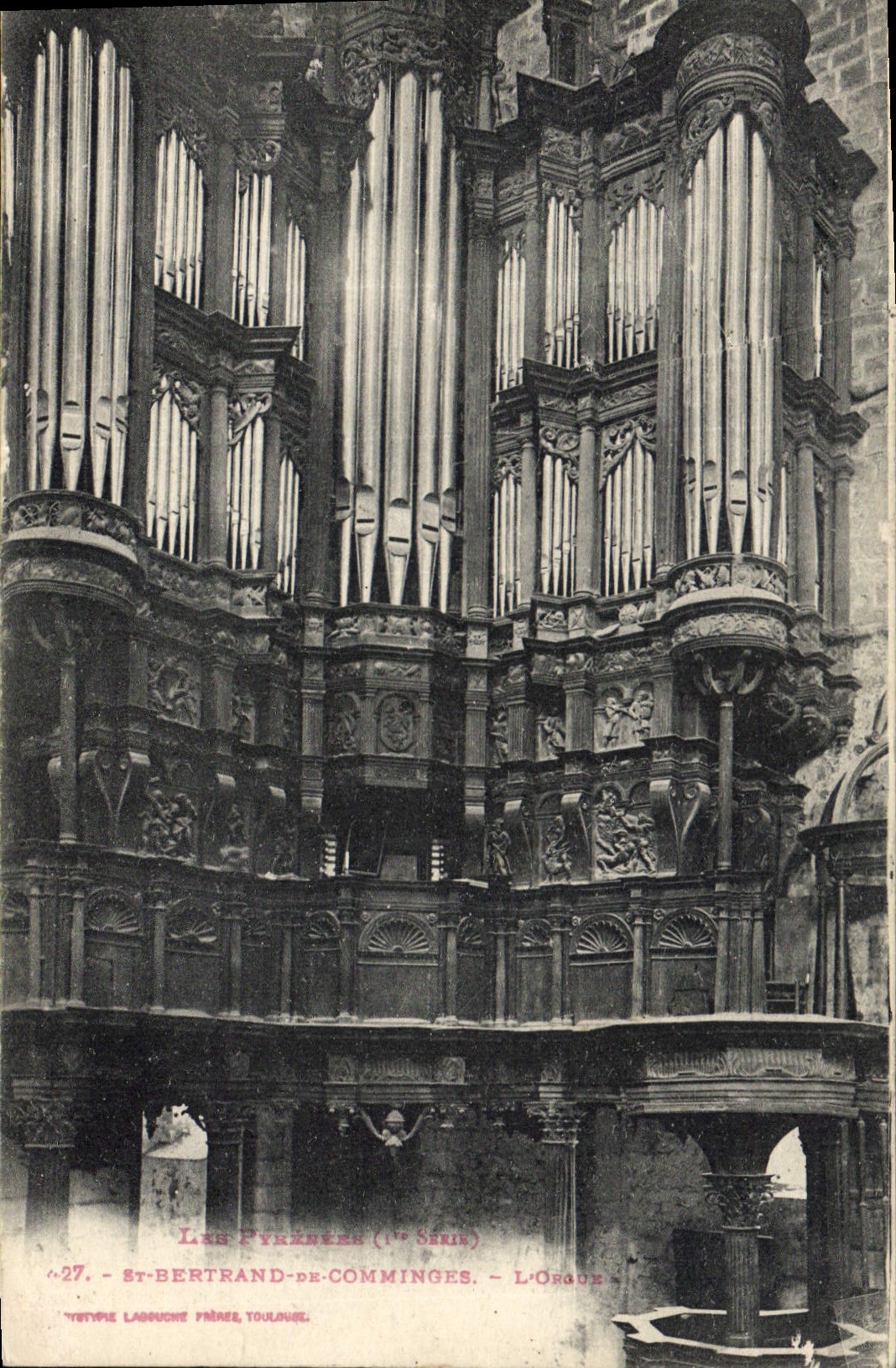 CPA Orgue St Bertrand de Comminges L'orgue
