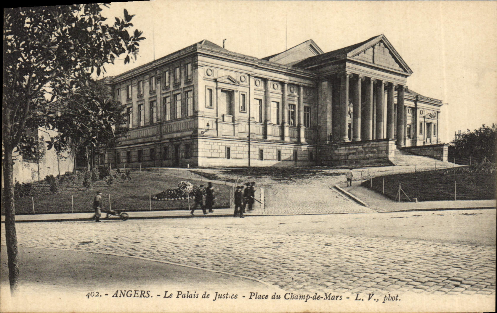 CPA Angers Le palais de justice Place du Champ de Mars 