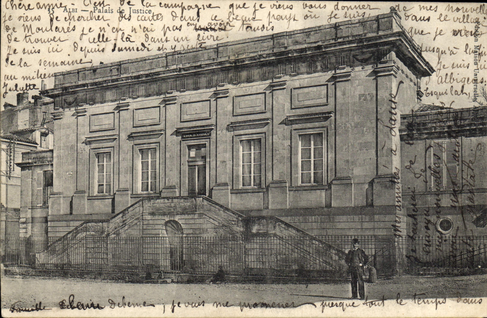 CPA Albi Le Palais de justice 