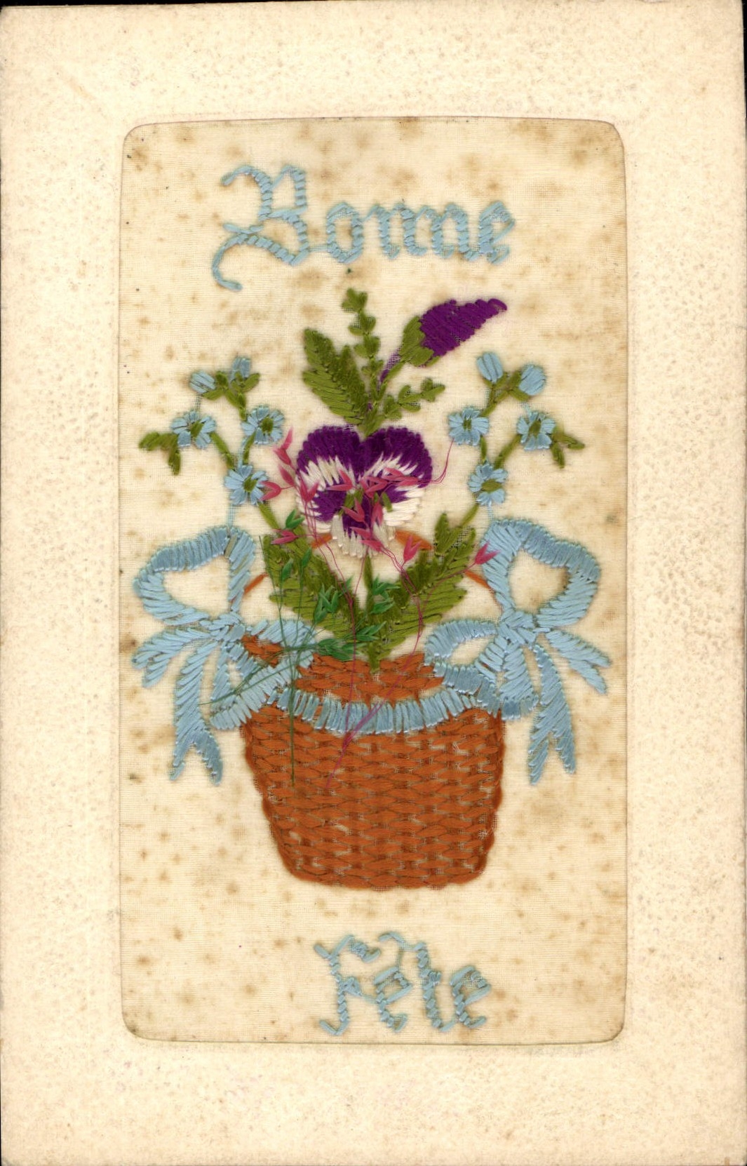 CPA Fantaisie Toilee 