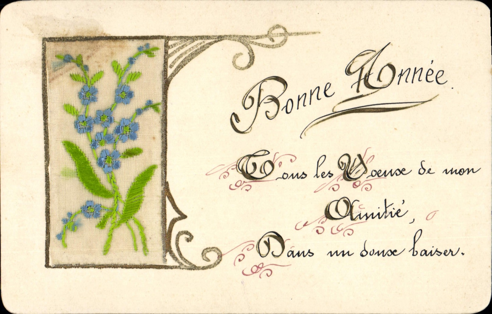 CPA Fantaisie Toilee 