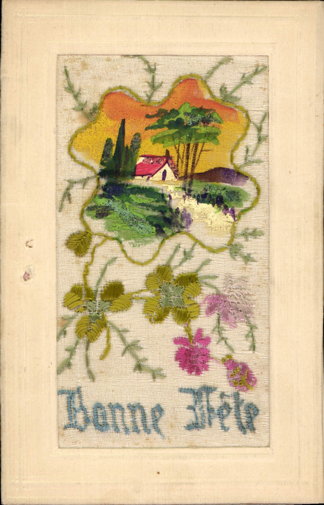 CPA Fantaisie Toilee 