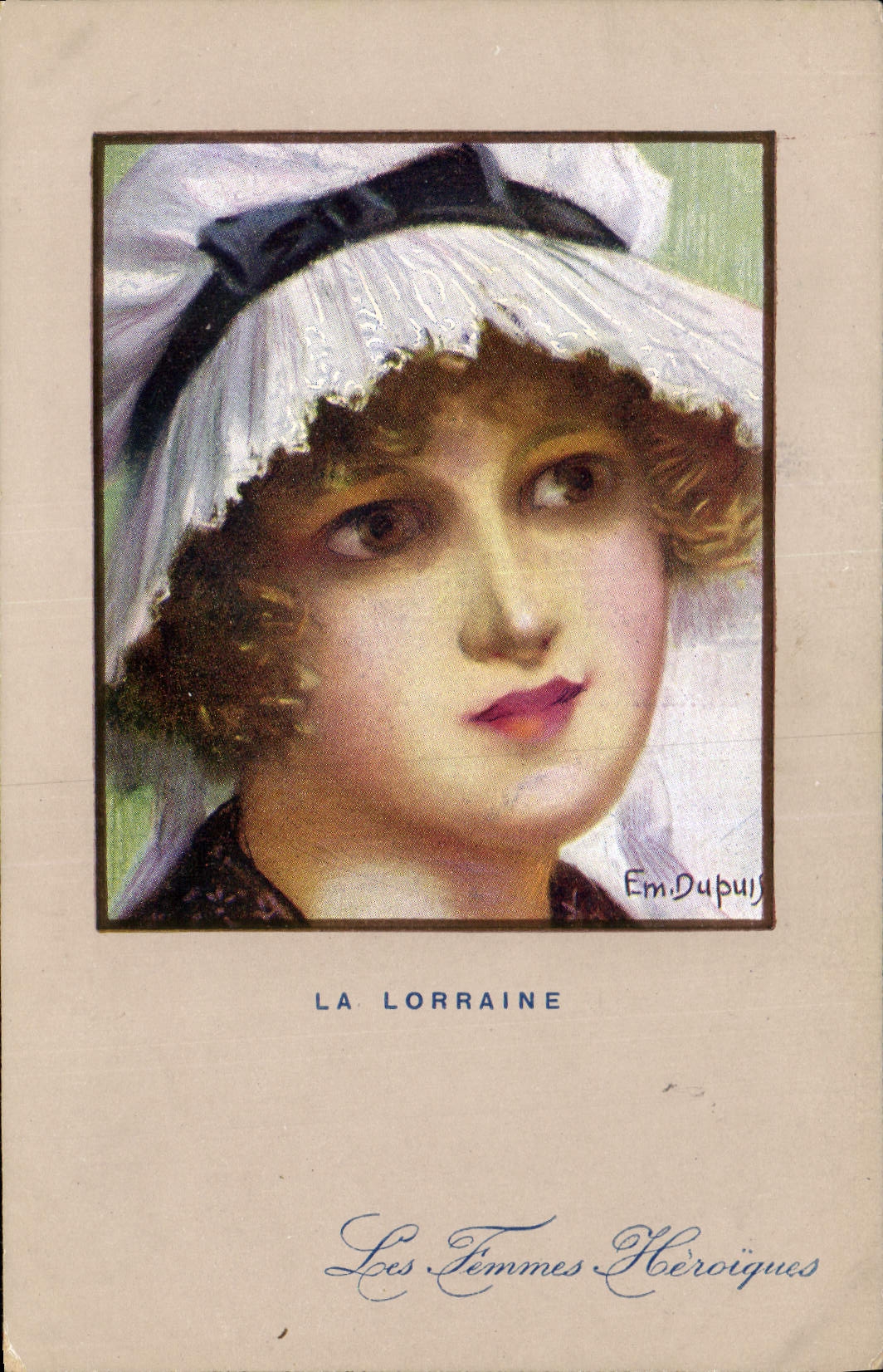 CPA Fantaisie Illustrateur Dupuis Militaria La Lorraine