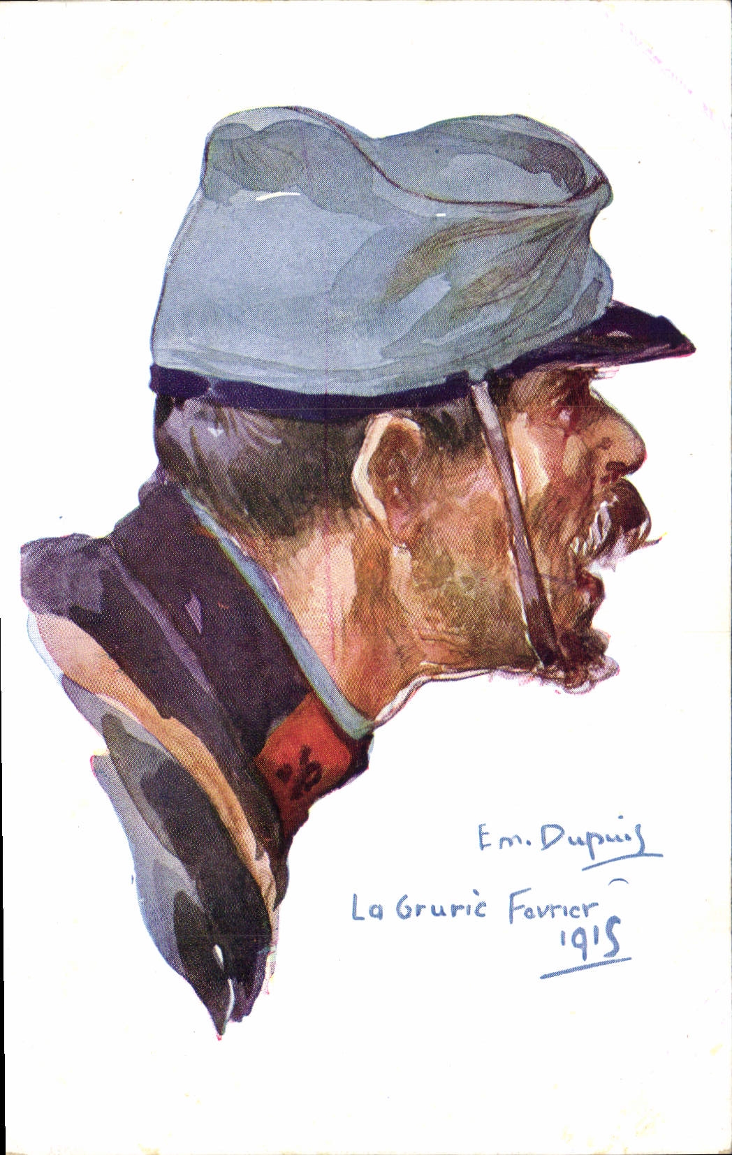 CPA Fantaisie Illustrateur Dupuis Militaria 