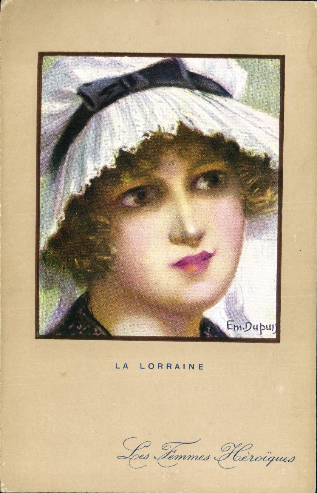 CPA Fantaisie Illustrateur Dupuis Militaria La Lorraine
