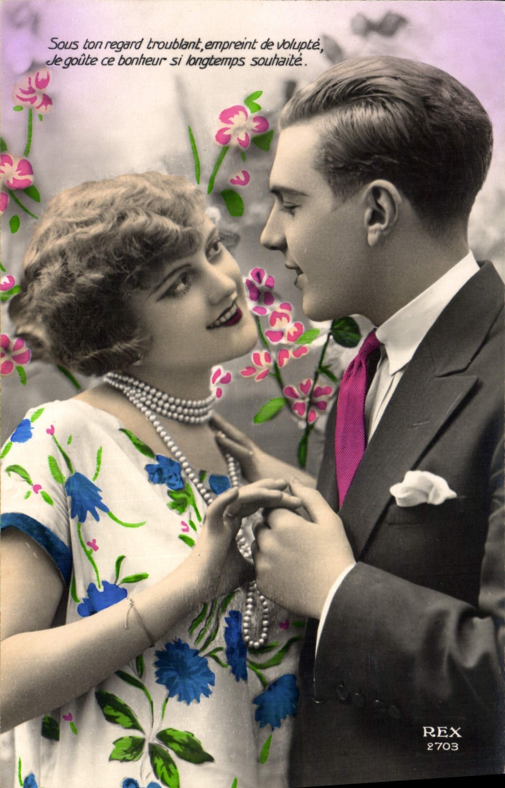 CPA Bijoux Femme