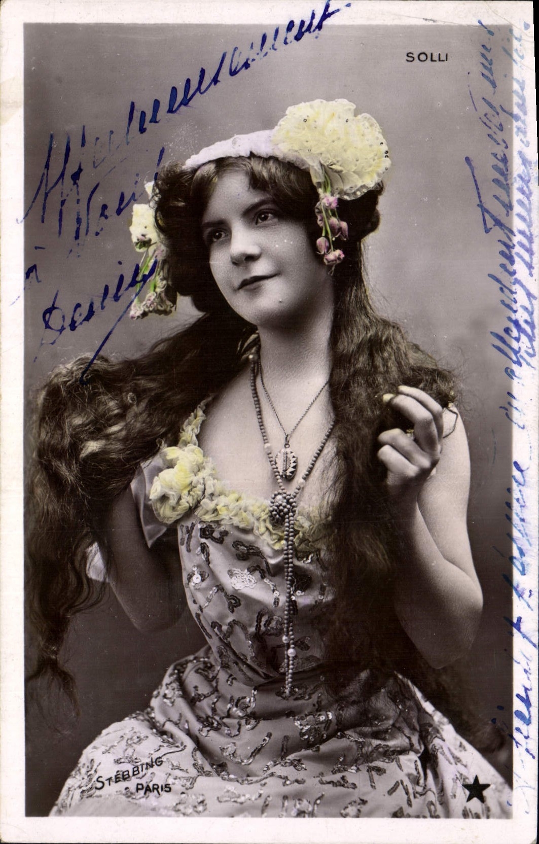 CPA Bijoux Femme Solli 