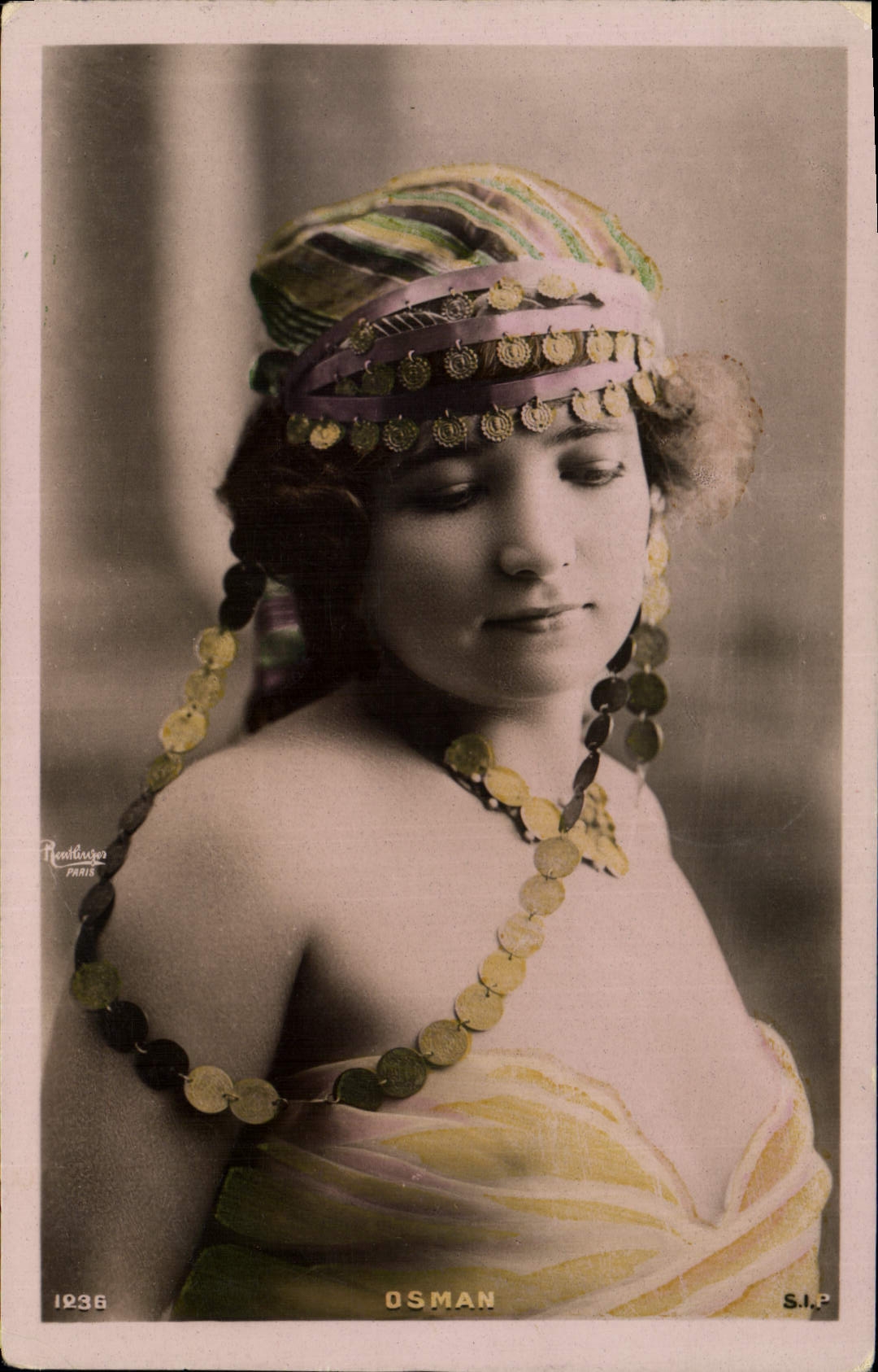 CPA Bijoux Femme Osman
