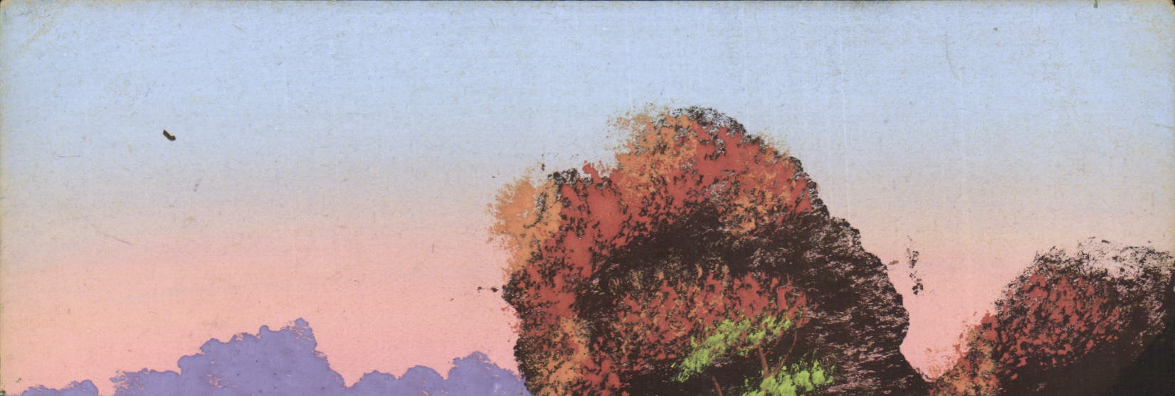 CPA Fantaisie (dessin a la main) Paysage