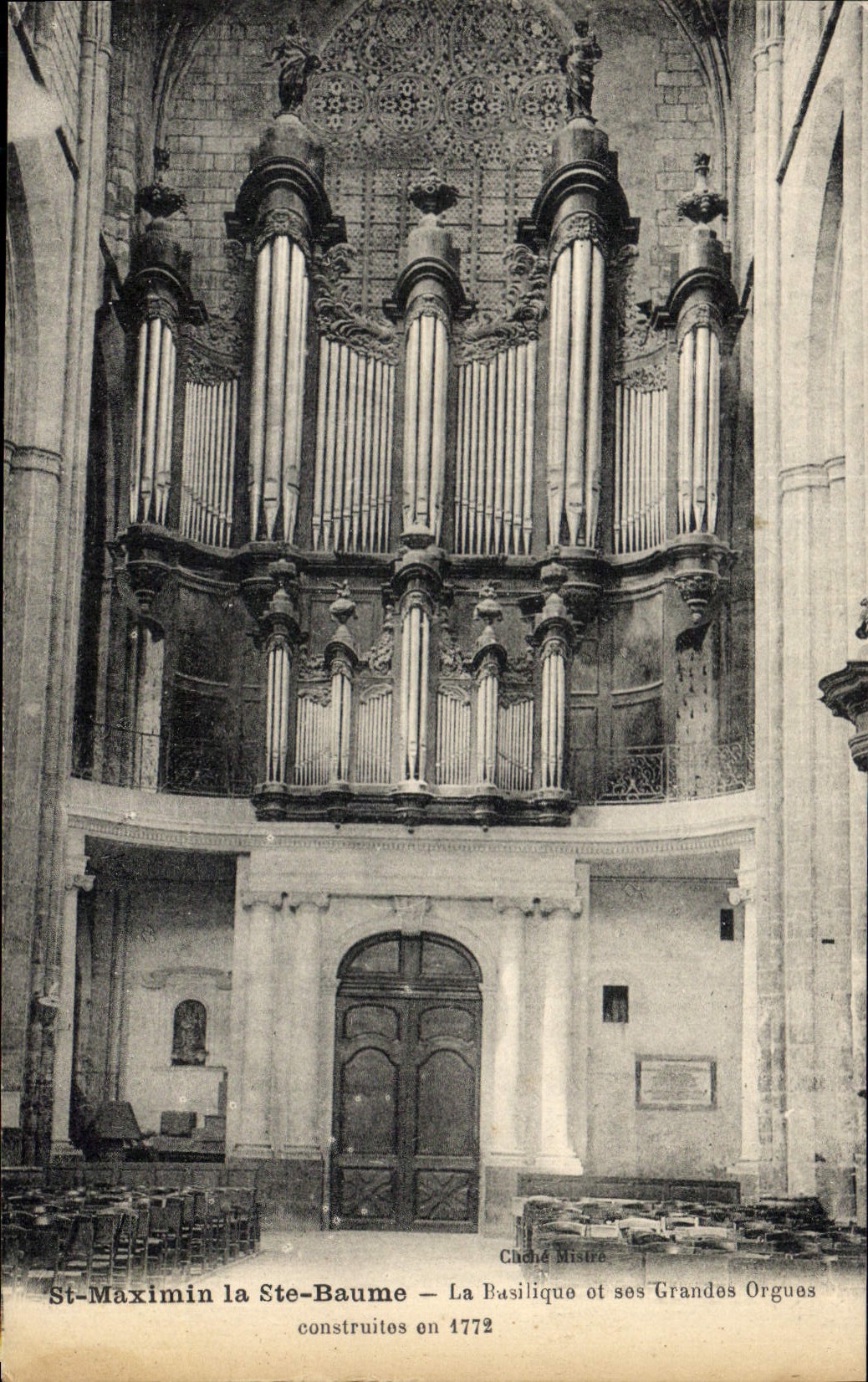 CPA Orgue St Maximin la ste Baume La basilique et ses grands orgues
