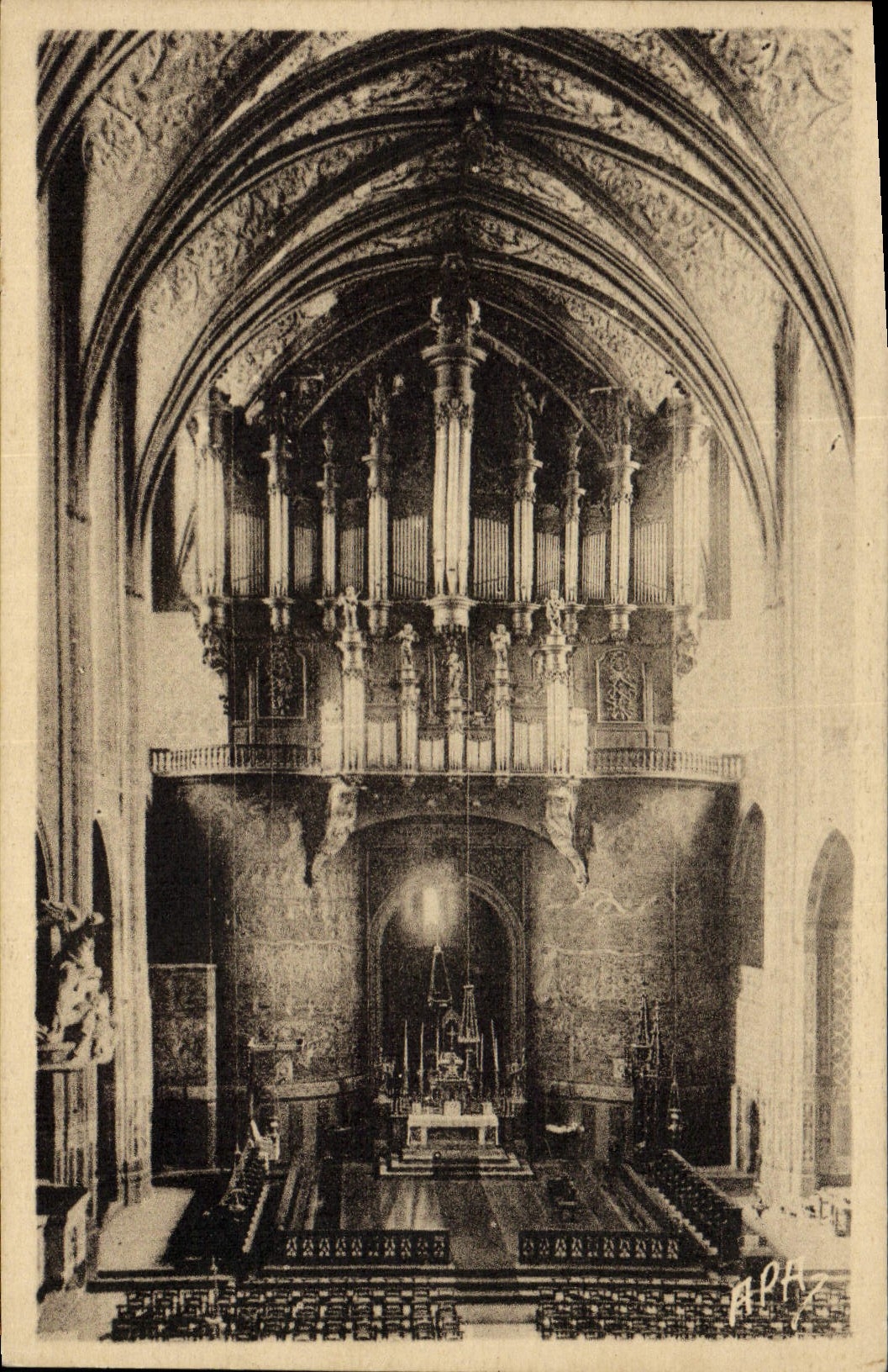 CPA Orgue Albi Cathedrale Ste Cecile Les orgues 