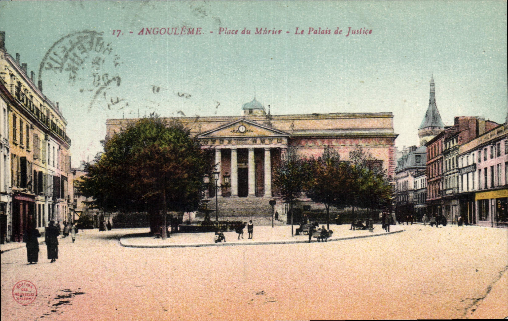 CPA Palais de Justice Place du Murier Angouleme