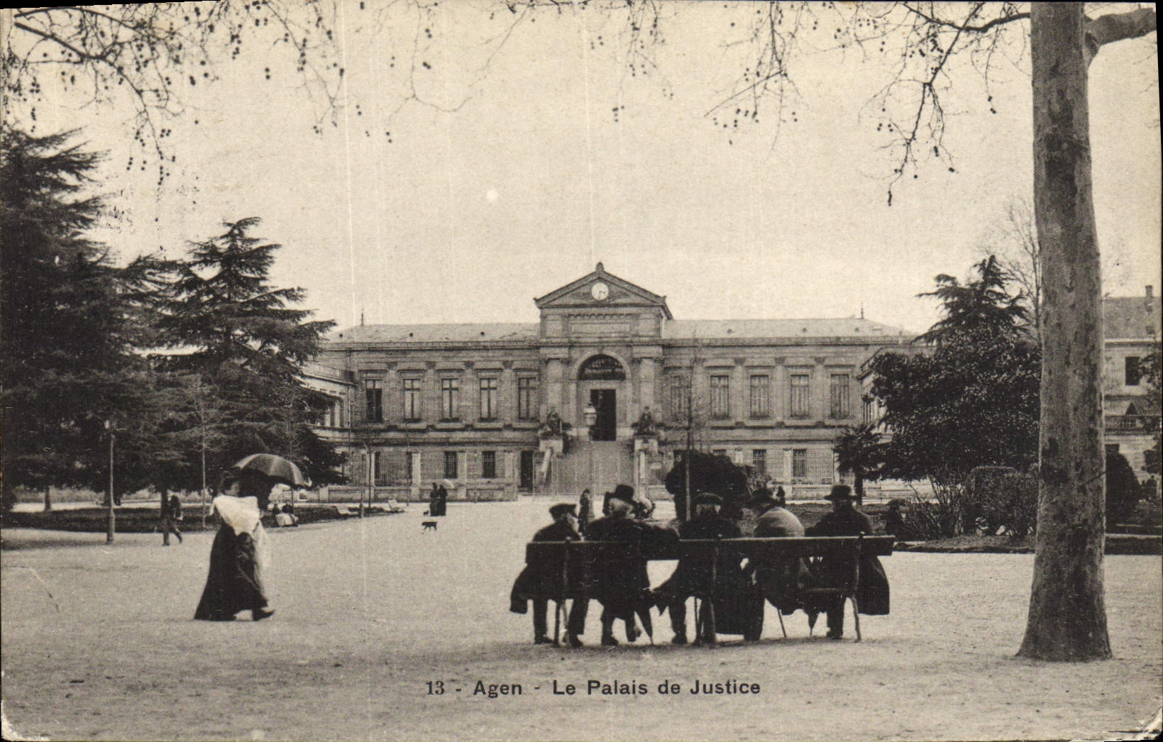 CPA Palais de Justice Agen