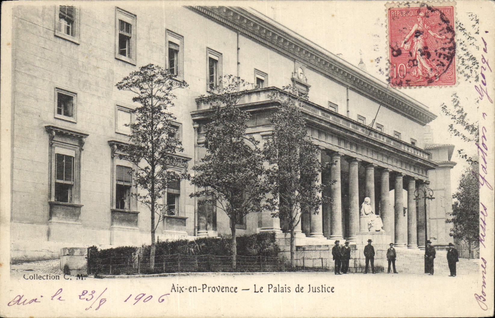 CPA Palais de Justice Aix en Provence