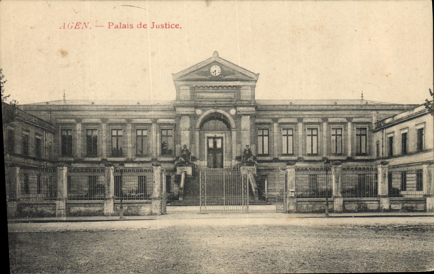 CPA Palais de Justice Agen
