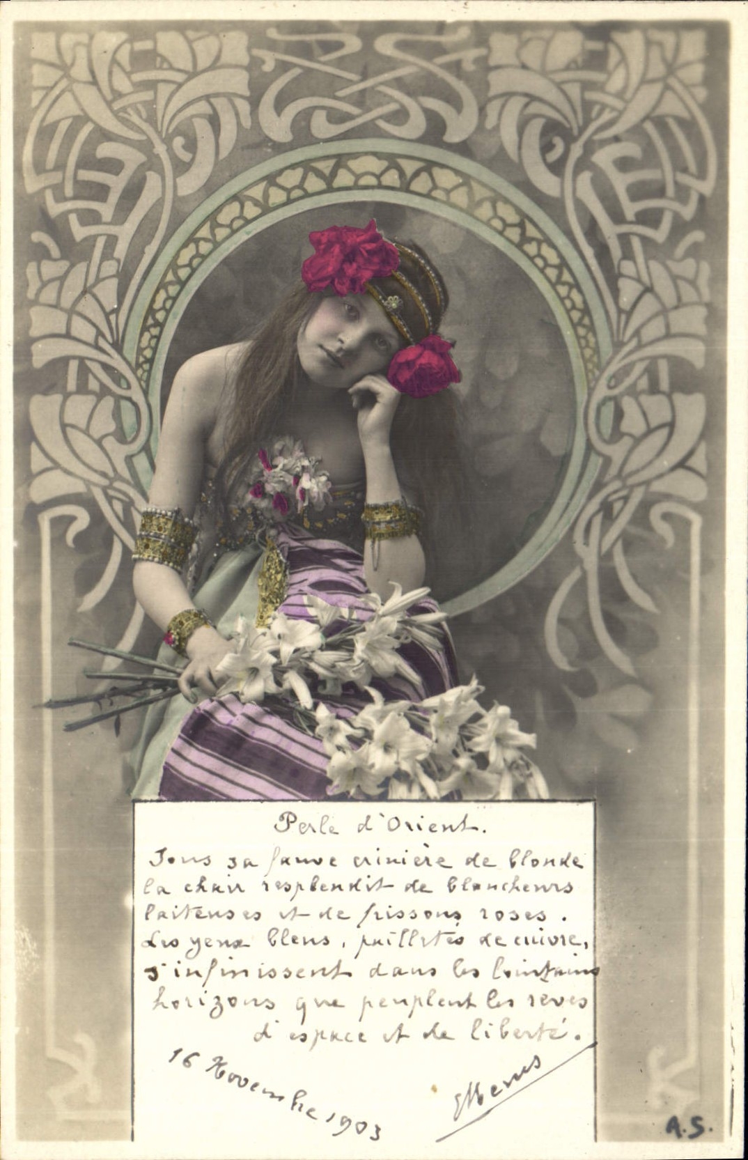 CPA Bijoux Femme 