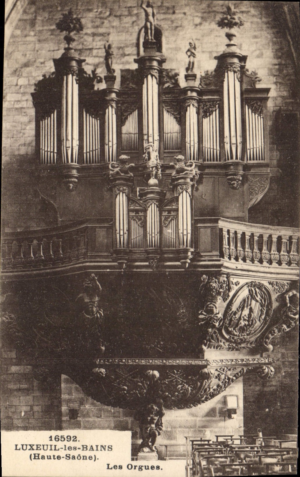 CPA Orgue Luxeuil les Bains Les orgues