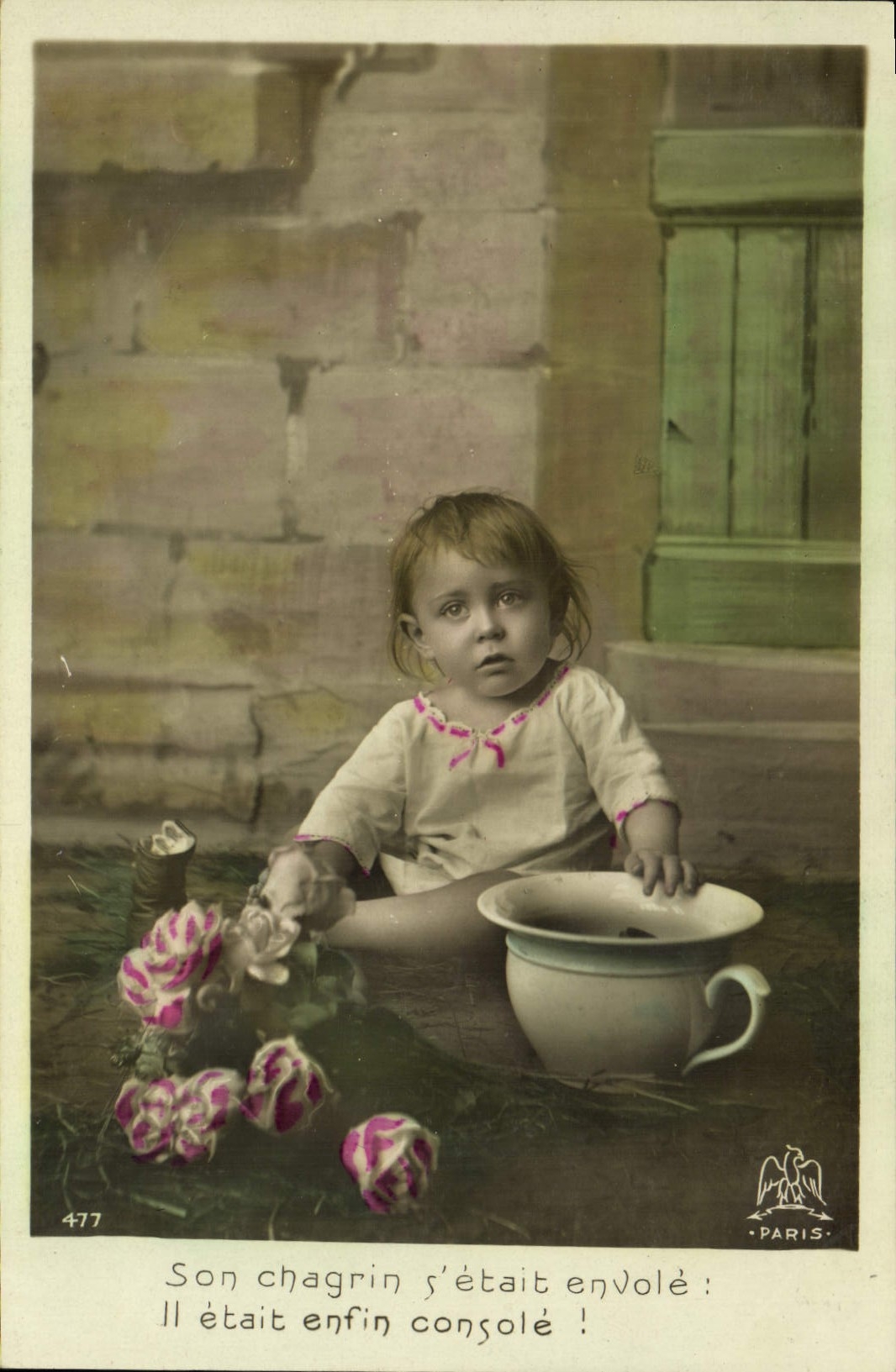 CPA Fantaisie Enfants Enfant Bebe 