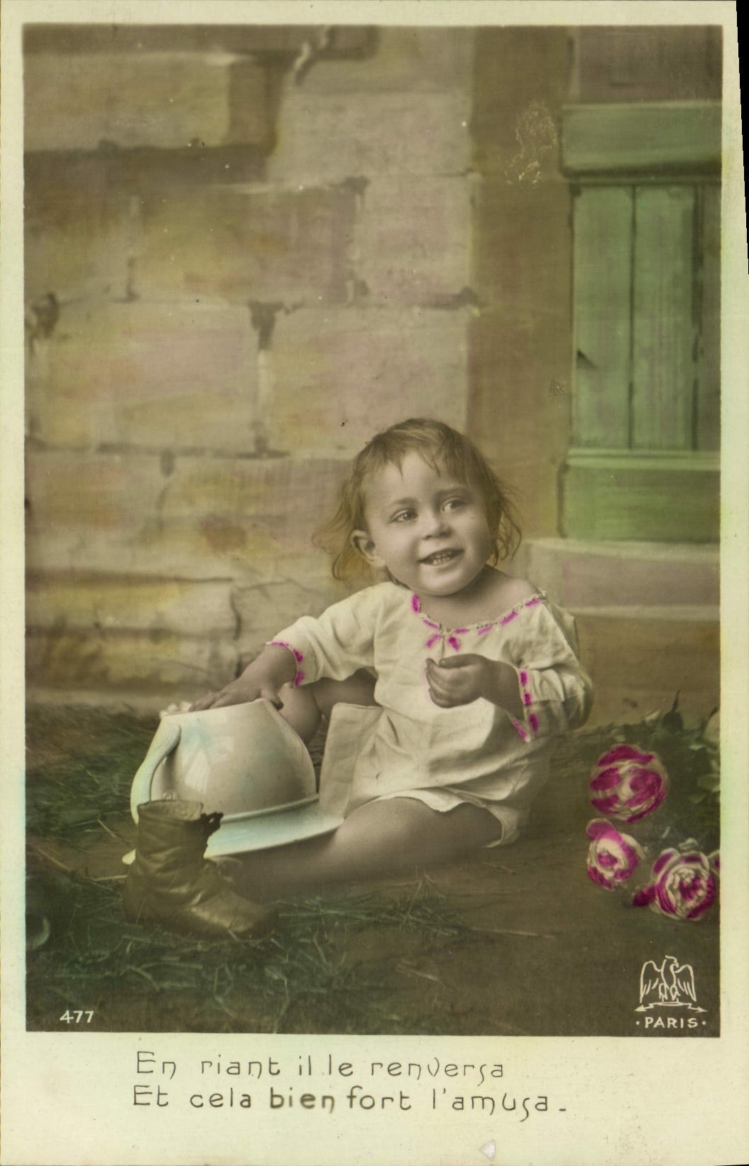 CPA Fantaisie Enfants Enfant Bebe 