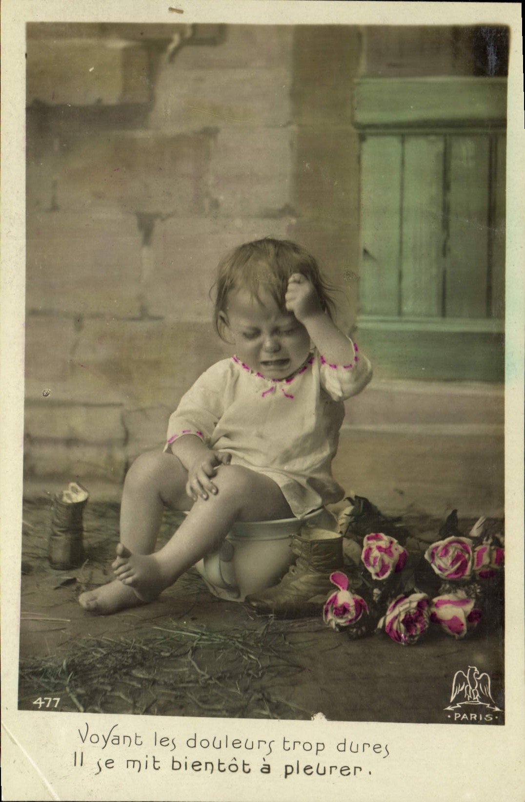 CPA Fantaisie Enfants Enfant Bebe 