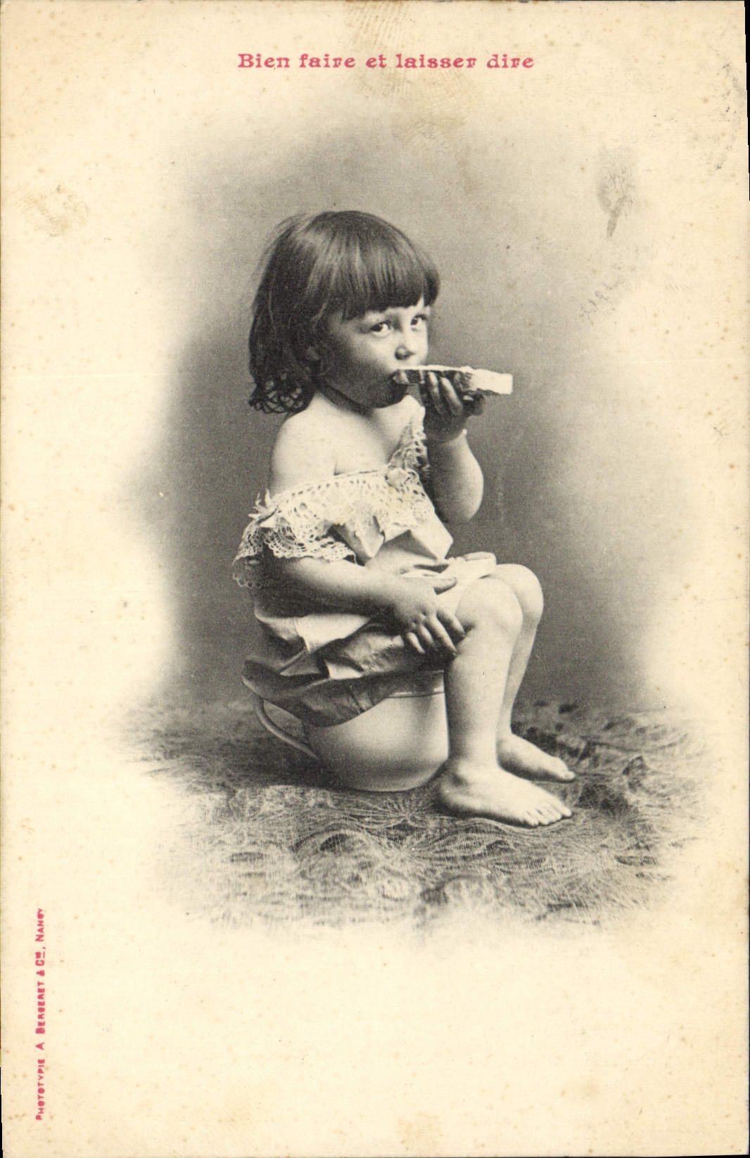 CPA Fantaisie Enfants Enfant Bebe 